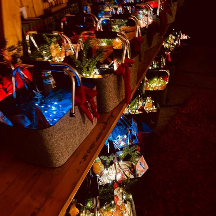 Vorbereitete Geschenke